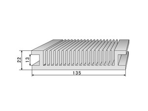 HW-13CM-16 型材散热器